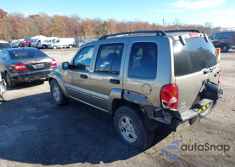 2003 Jeep Liberty Limited Edition из США, поврежденный, VIN 1J4GL58K43W661678